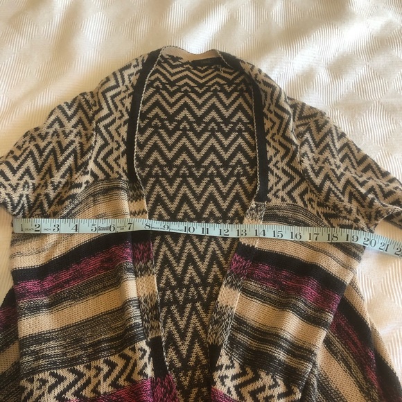 THML Graphic Waterfall Open Cardigan - Picture 5 of 8